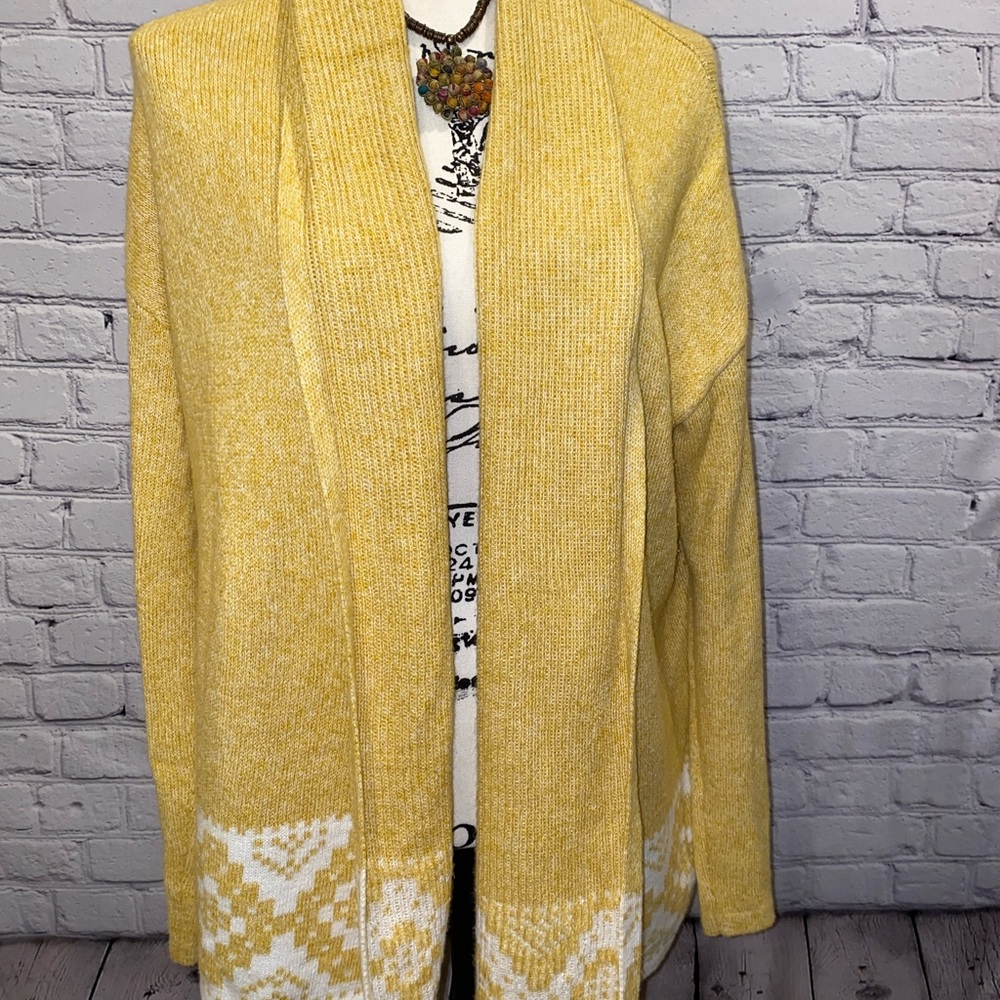 Cozy Mustard Cardigan